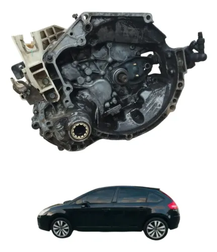 Caixa Cambio Citroen C4 1.6 Glx Flex 2010