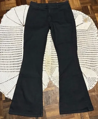 jeans flare boca de sino
