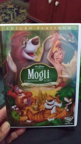 DVD original duplo Mogli menino lobo.