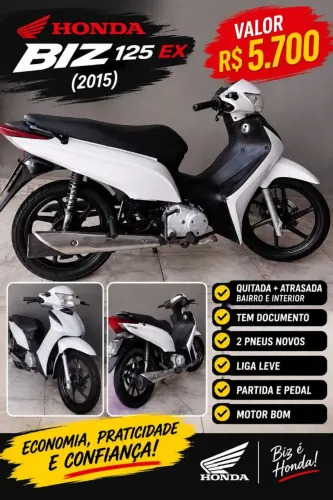 MOTO EM PERFEITO ESTADO, APENAS PARA BAIRRO E INTERIOR