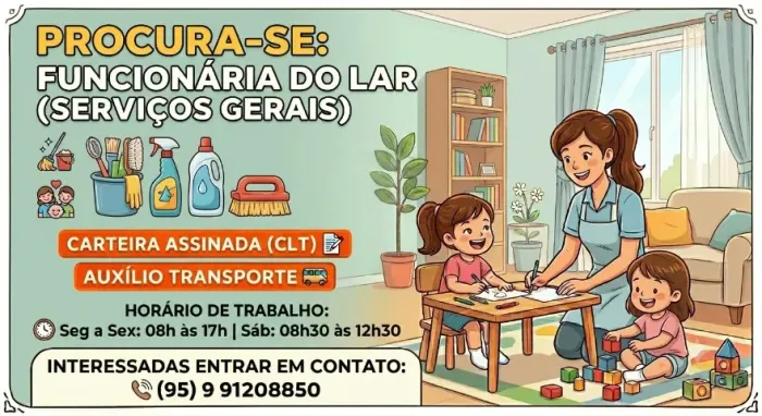 PROCURA-SE DOMÉSTICA