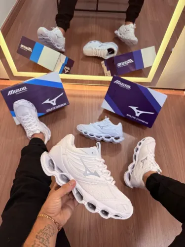 Mizuno Pro 13S Nacional Branco Refletivo Masculino 