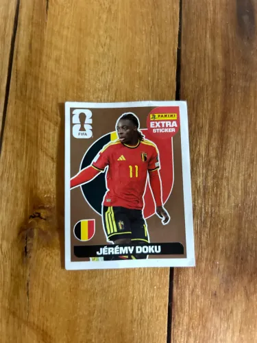 Figurinha da copa JÉRÉMY DOKU