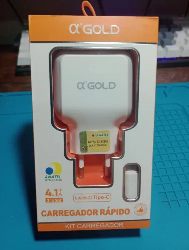 Kit Carregador Rápido Tipo-C 25W Android/iOS