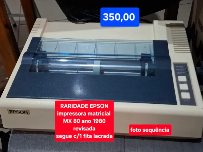 IMPRESSORA EPSON MX 80 MATRICIAL
