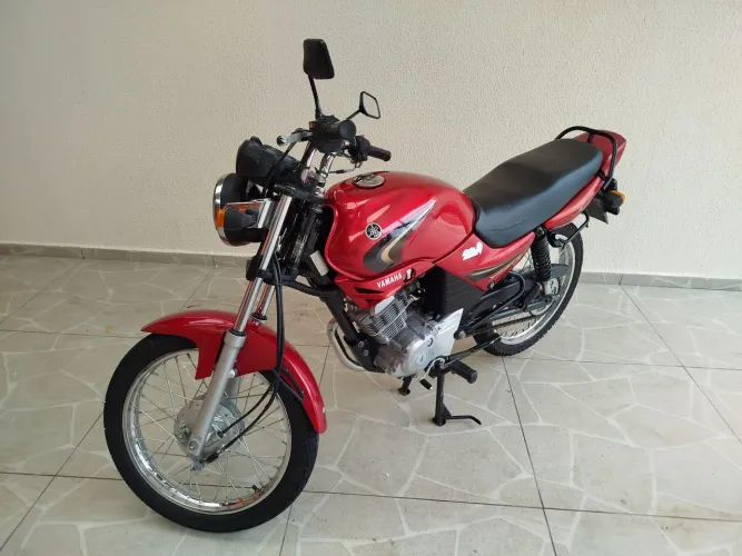 YBR 2008 cor vermelha 