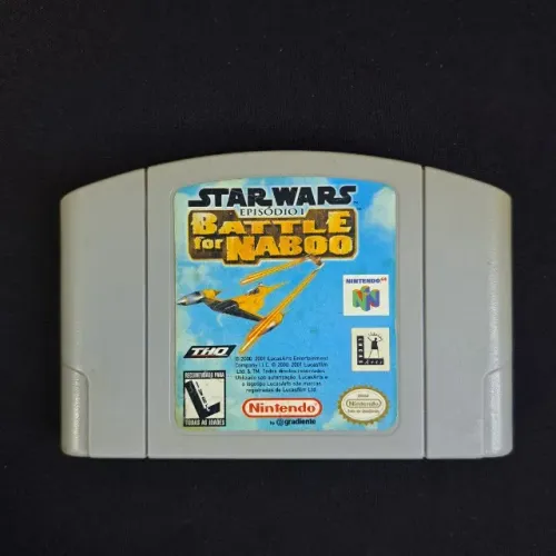 Star Wars Battle For Naboo - Original Nacional - Nintendo 64
