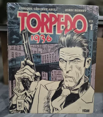 Torpedo - coleção completa em 3 volumes ed. Figura. 