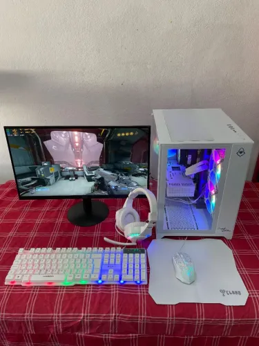 PC Gamer completo Ryzen 5 1600 + RX 5600XT | NF + Garantia | Ideal para gta v e pubg