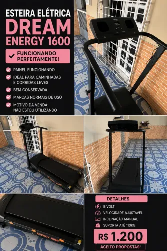 Vende-se esteira elétrica