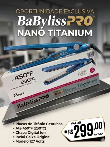 Prancha babyliss 