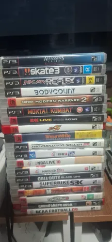 Lote 19 jogos playstation 3 ps3 so vendo o lote