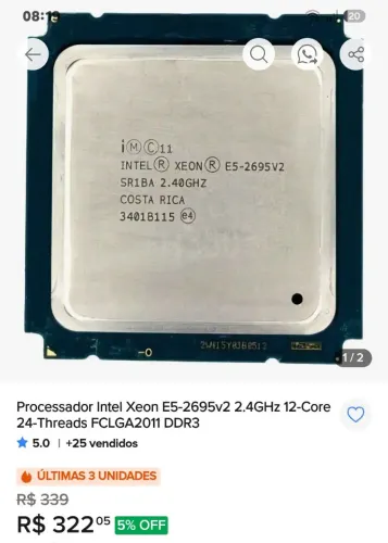 Processador xeon