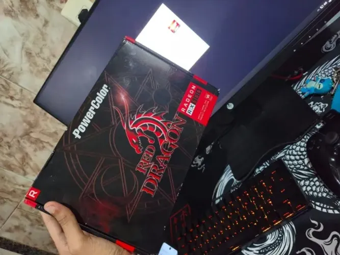 RX 580 8GB 2304SP NAO É CHINESA,PLACA E 20% MAIS FORTE QUE AS RX 580 CHINESA