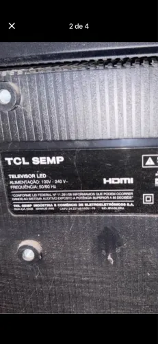 Tv 43 polegadas retirada de peças