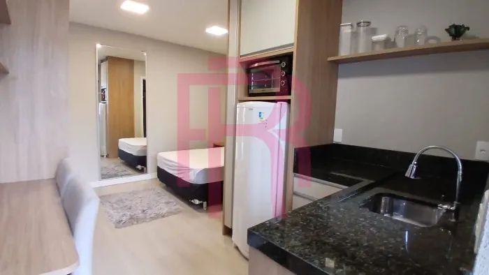 Loft mobiliado para locação anual no Vila Real em Balneário Camboriú.
