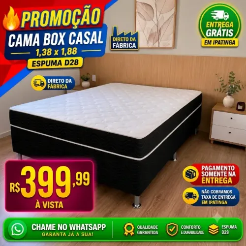 CAMA BOX DIRETO DA FÁBRICA