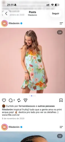 VESTIDO FILLE