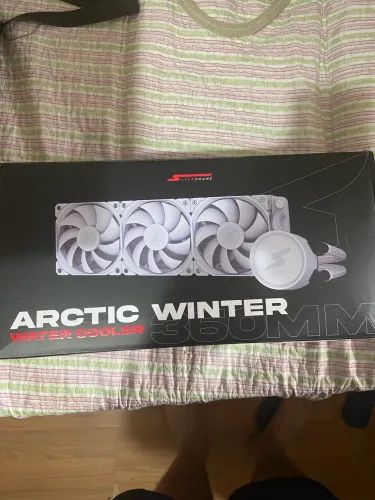 Water Cooler SuperFrame 360MM Arctic Winter Branco