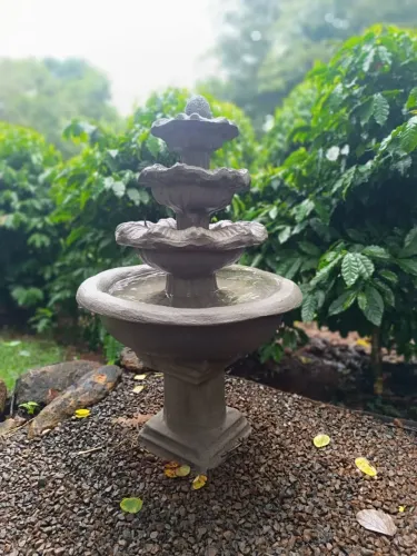 Fonte chafariz de cimento para seu jardim ou chácara