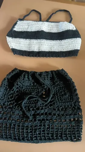 Conjunto em crochê 