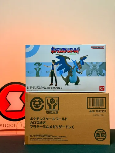 Mega Charizard e professor Sycamore Pokemon Scale World