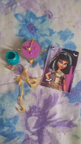 Acessórios Monster High Cleo de Nile Ghouls Rule
