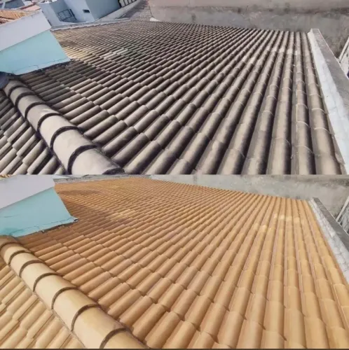 ***limpeza de telhados sem alta pressão***