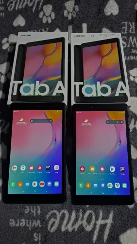 2 Tablet Samsung Tab A 8.0 pega Chip faz ligacao 32Gbs na Caixa 500 cada