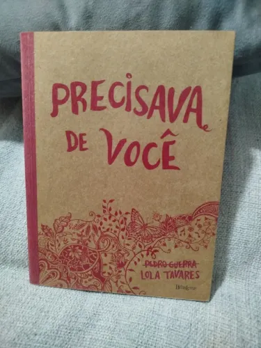 Livro: Precisava de Você