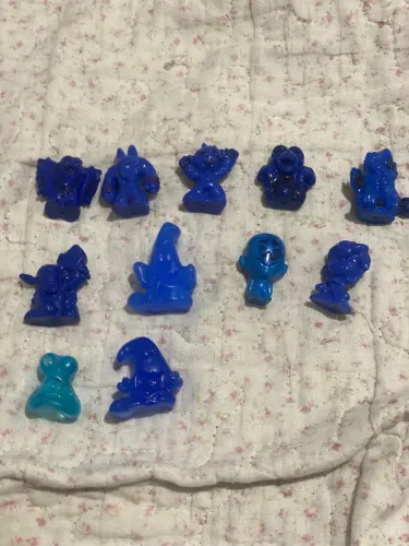 Geloucos e gelocosmicos azuis escuro lote