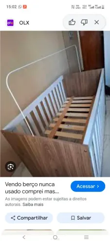 Berço infantil entrego 