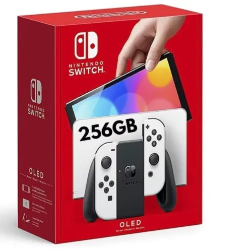 Nintendo Switch OLED Desbloqueado - 256 GB - Excelente Estado