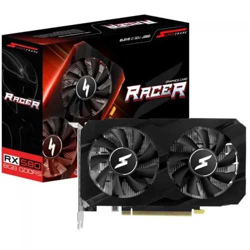 Placa de Vídeo RX 580 8GB GDDR5 Superframe Racer 2048SP, SF-GC-RCAM5808GD5
