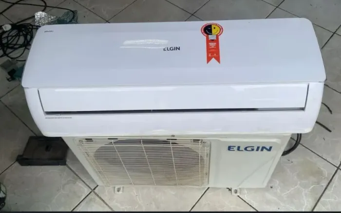 Ar condicionado Split 12000 BTUs Elgin  veja instalação 