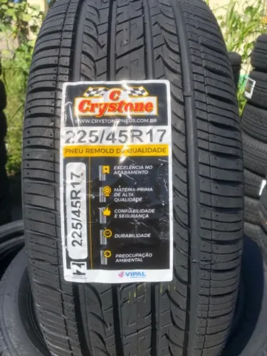 Pneu aro 17 225/45 crystone