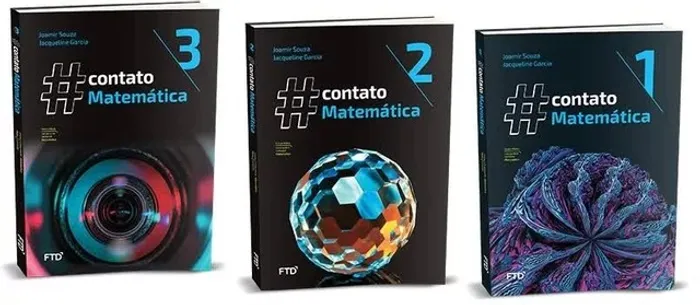 Coleção Contato Matemática - Ensino Médio Completo -Novo e Lacrado!