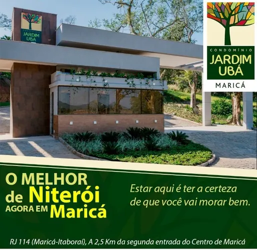 Condomínio Jardim Ubá Maricá - Lotes a partir de 371m² com valores promocionais
