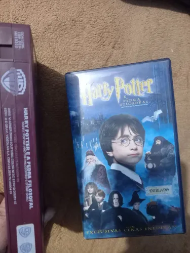 Fita vhs Harry Potter 