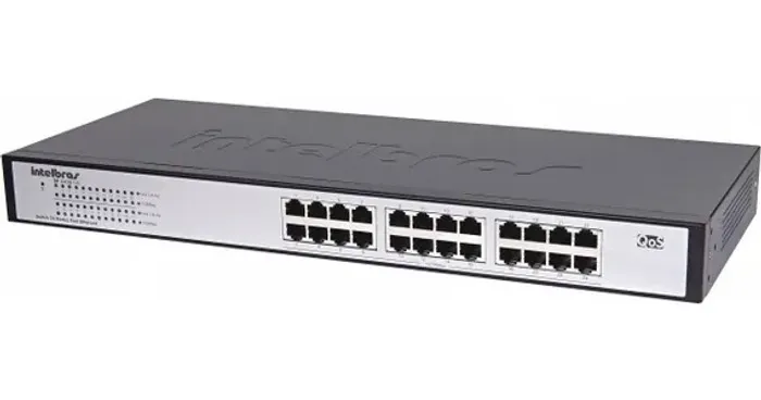 Switch 24 Portas 10/100mbps Sf 2400 Qr Intelbras