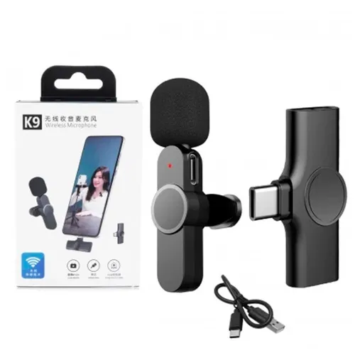 Microfone Lapela Sem Fio - Iphone - Android