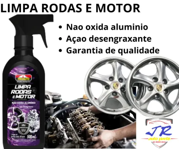 Desengraxante Limpa Rodas E Motor Limpeza