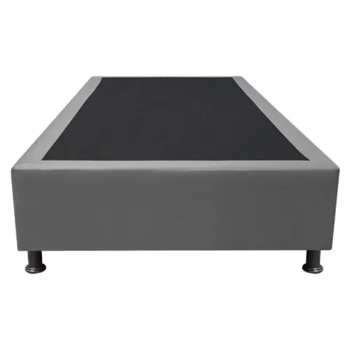 Base tamanho solteiro cinza