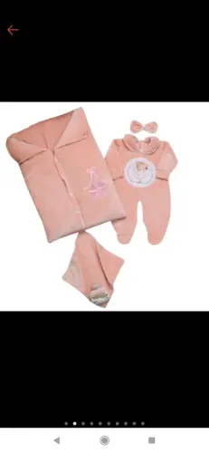 Saída maternidade plush