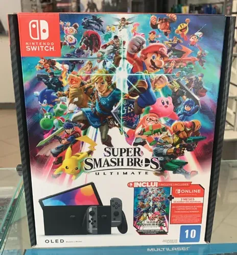 Nintendo Switch Oled Novo - Destravado com Garantia