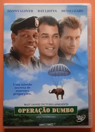 Dvd Operação Dumbo - Walt Disney (Encarte Interno)