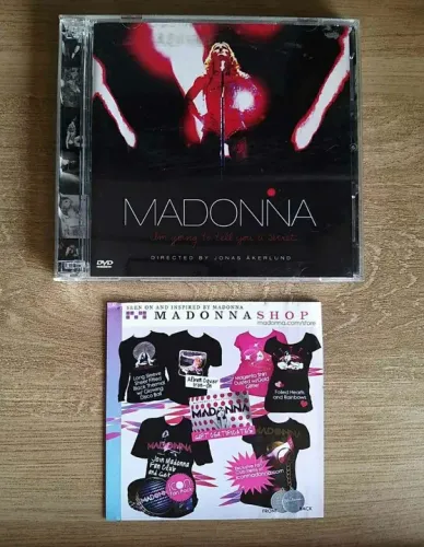 CD + DVD Madonna I'm Going To Tell You A Secret (Importado EUA)