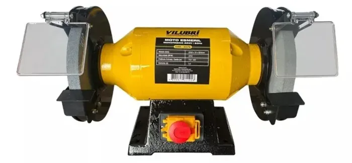 Moto esmeril profissional 1cv 750 vilubri