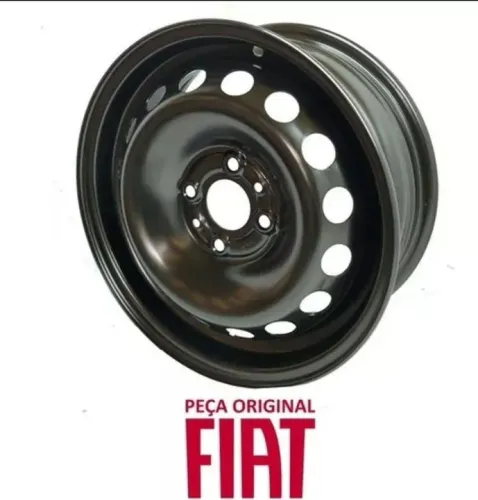 Roda de Ferro Original Fiat 14' palio Siena strada uno fiorino argo cronos