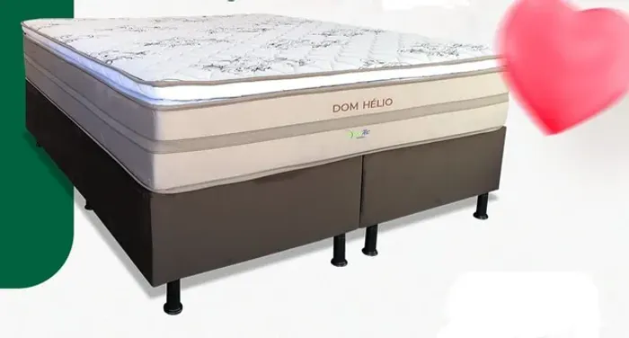 Cama box casal Queen 